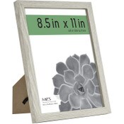 Wholesale - 12pk 8.5X11" GRAY WOODGRAIN FRAME C/P 1, UPC: 044021639559
